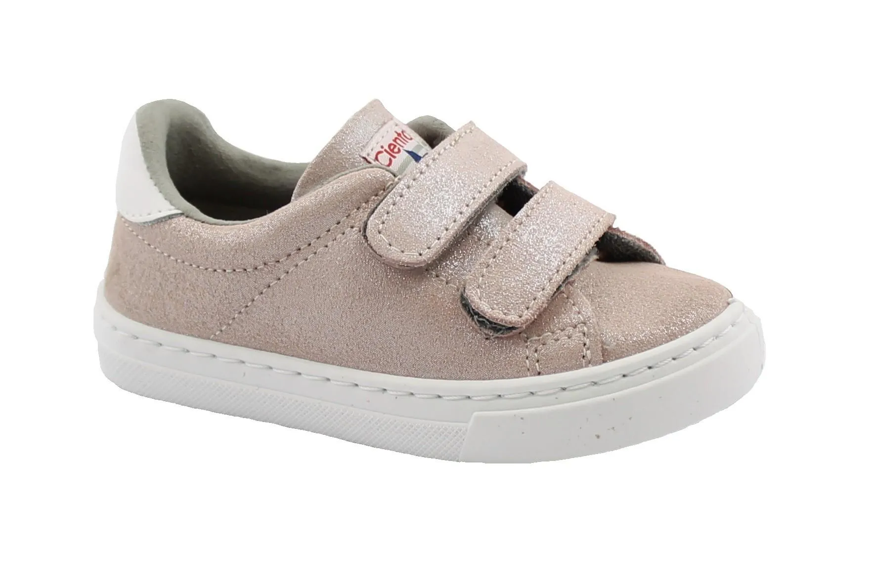 CIENTA 80067 32/35 rosa scarpe bambina strappi pelle profumate glitter