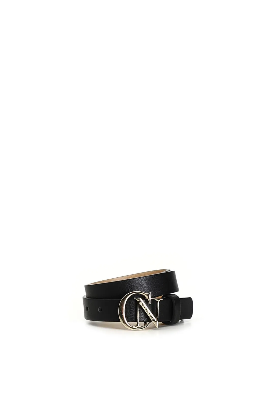 cintura con fibbia cafènoir nero