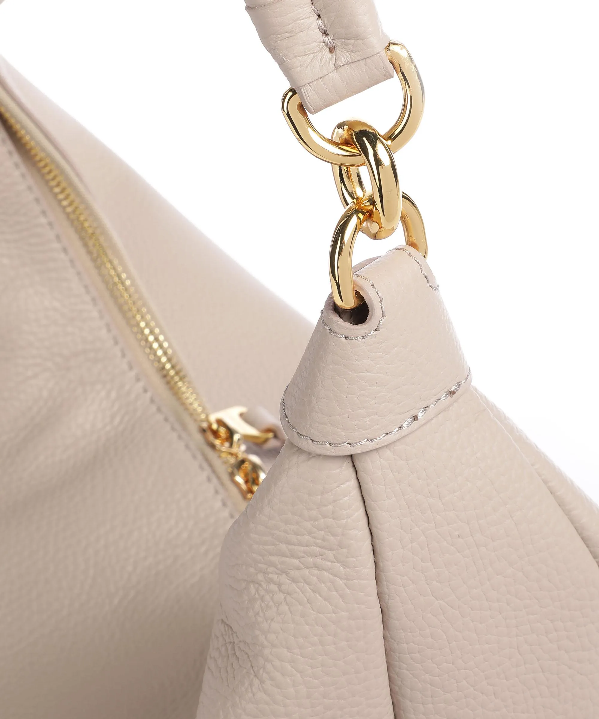  Coccinelle Maelody Borsa hobo pelle granulata powder  