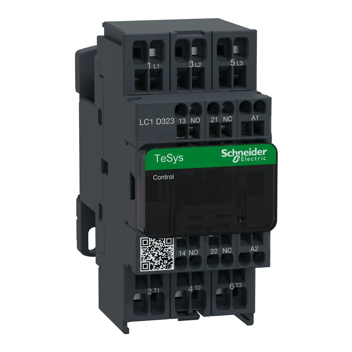 Contattore Schneider Electric, serie LC1D, 3 poli, 3 NO, 18,5 kW, bobina 230 V c.a.