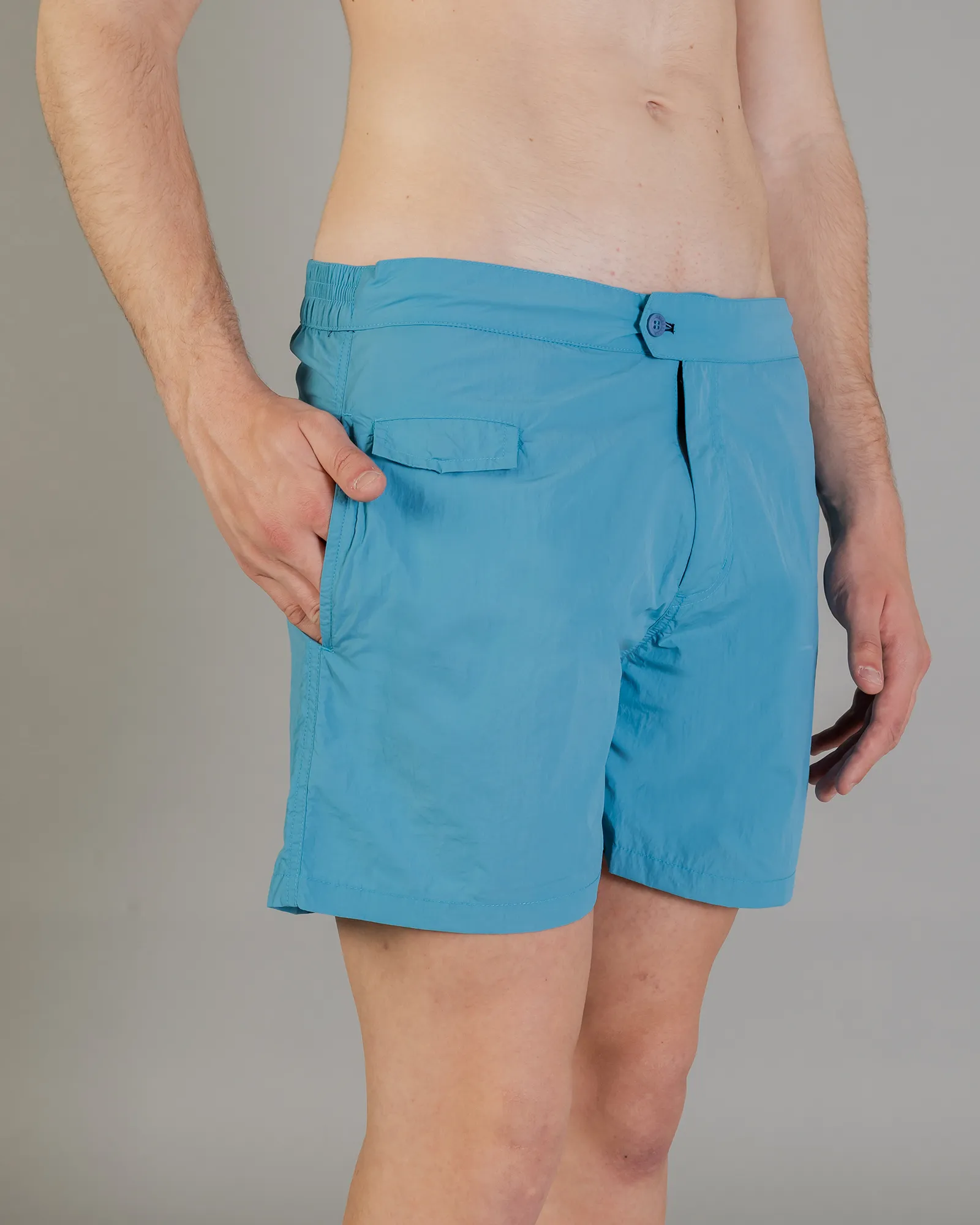 Costume da bagno Aquascutum BEACH POSITANO Celeste