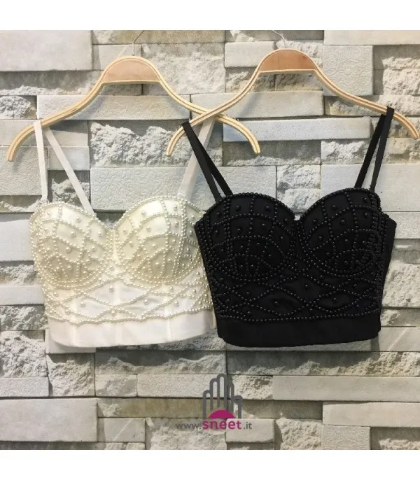 Crop top drow pearl - Dream Shop