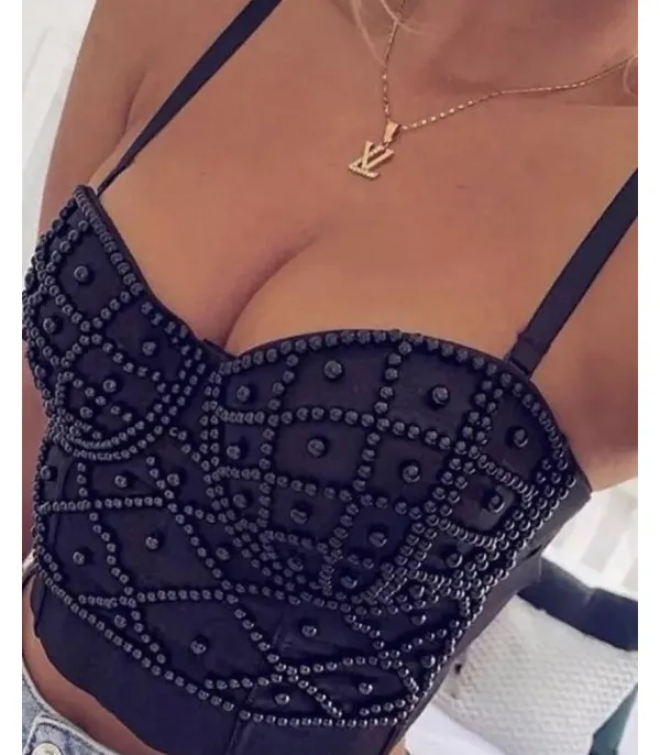 Crop top drow pearl - Dream Shop