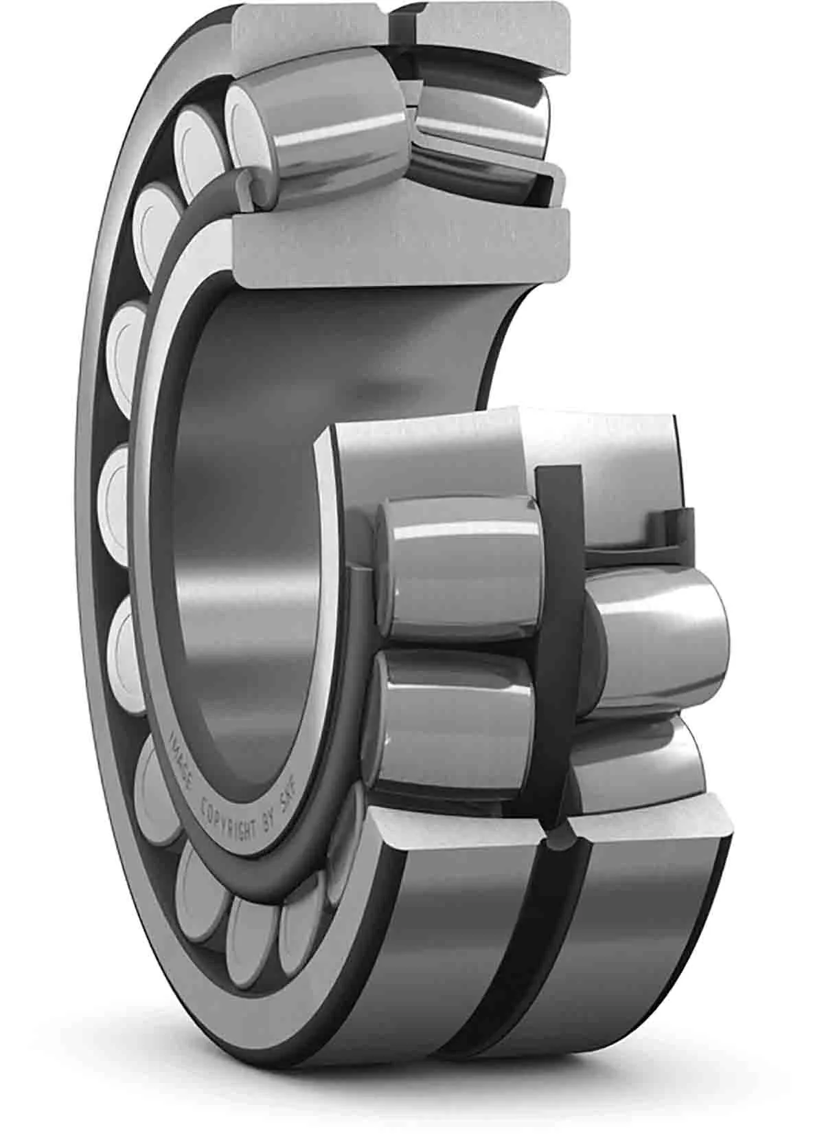Cuscinetto a rullo SKF, 2 file , Ø int. 50mm, Ø est. 90mm, guida larga 23mm