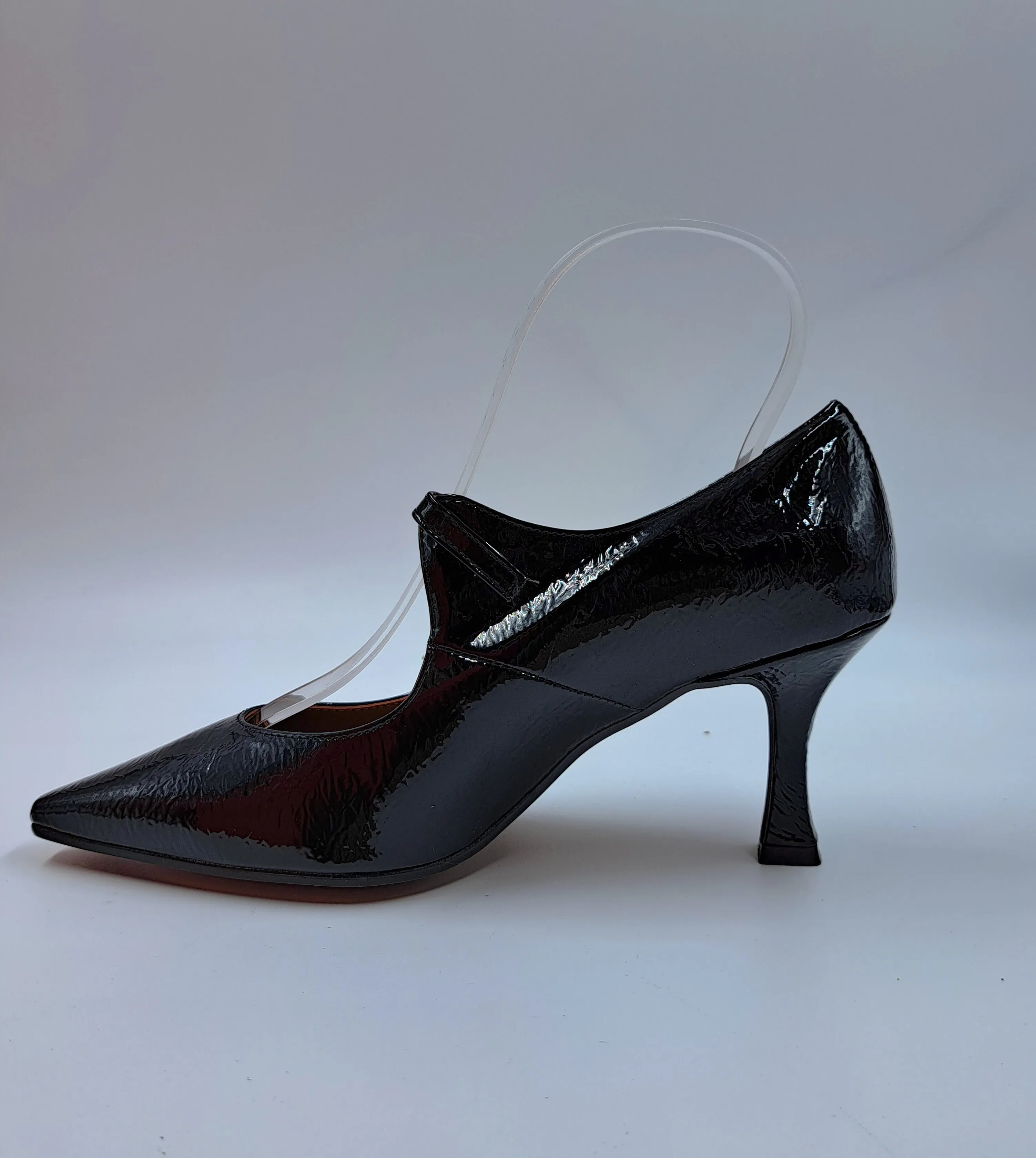 DECOLLETE FIBBIA COLLO NERO