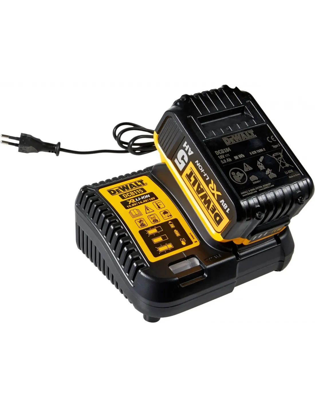 Dewalt Kit Energy 5,0 Ah DCB115P2