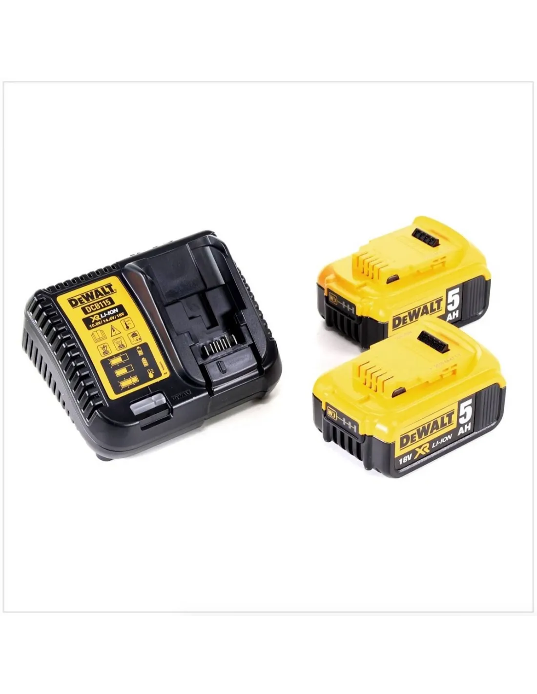 Dewalt Kit Energy 5,0 Ah DCB115P2