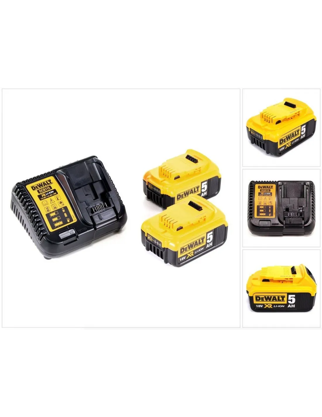 Dewalt Kit Energy 5,0 Ah DCB115P2