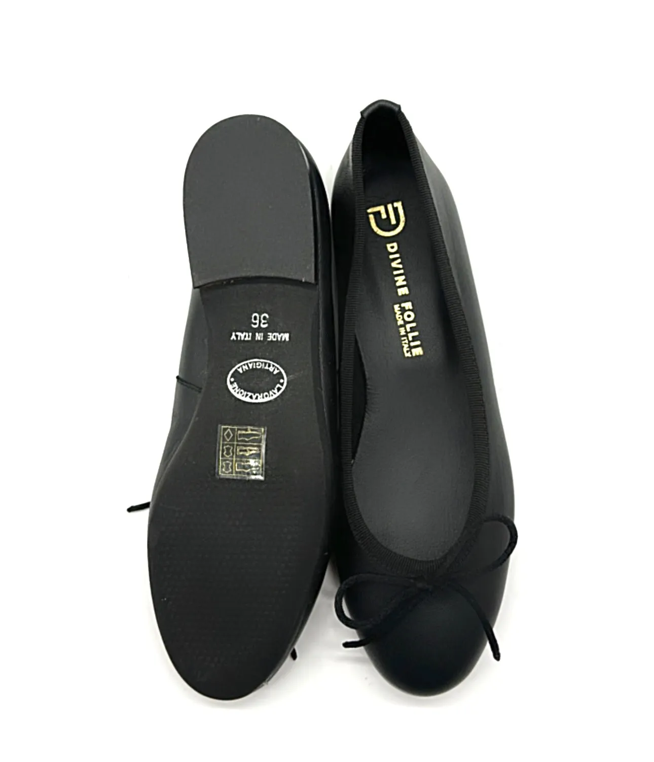 DIVINE FOLLIE - ballerina basic nero