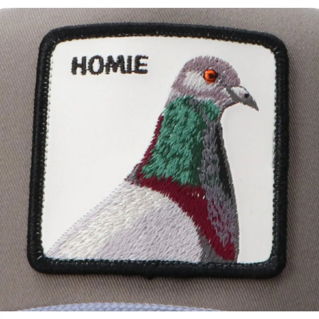 DROP CANVAS ANIMAL CAP Grigio Homie