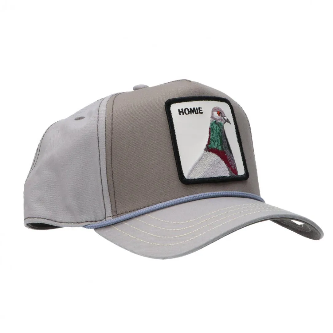 DROP CANVAS ANIMAL CAP Grigio Homie