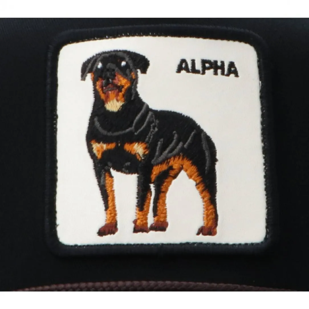 DROP CANVAS ANIMAL CAP Nero Alpha