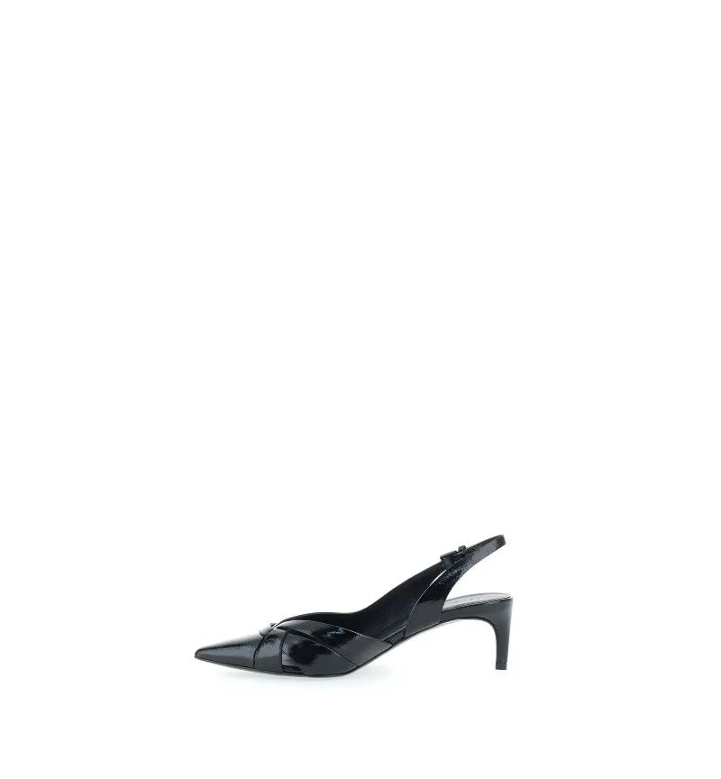 Décolleté slingback