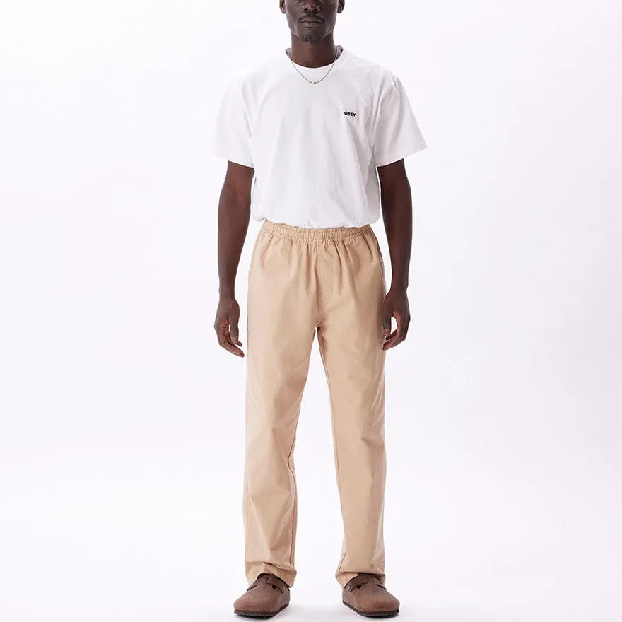 EASY TWILL PANT - IRISH CREAM