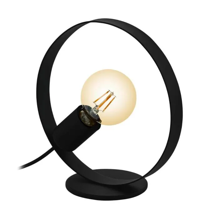 Eglo-Leuchten FRIJOLAS Lampada da tavolo Nero, 1-Luce