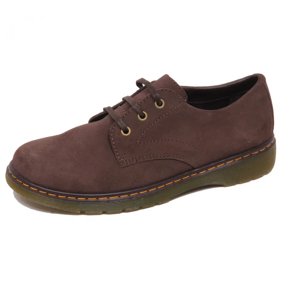 F2142 (NO BOX) scarpa uomo brown DR. MARTENS scarpe suede shoe man