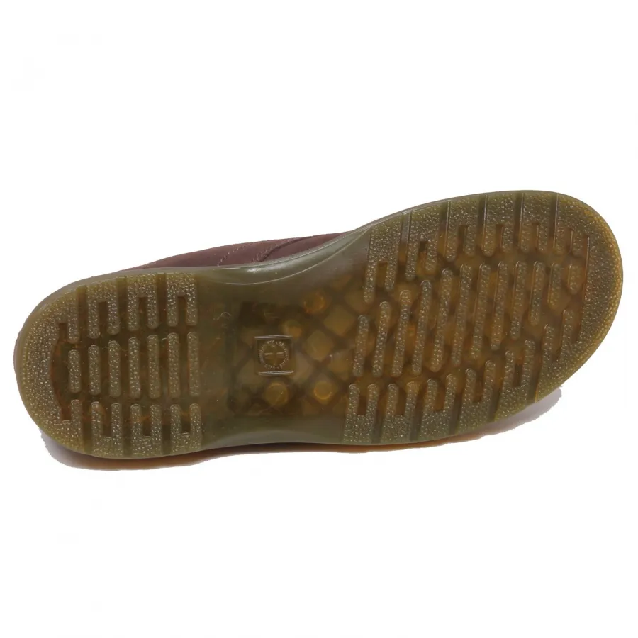 F2142 (NO BOX) scarpa uomo brown DR. MARTENS scarpe suede shoe man