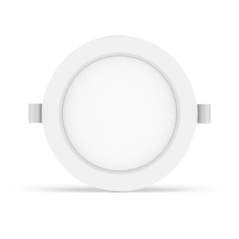 Faretto Led slim da incasso 18W Rotondo Cornice bianca Apertura 100 gradi Bianco neutro 4500K Aigostar