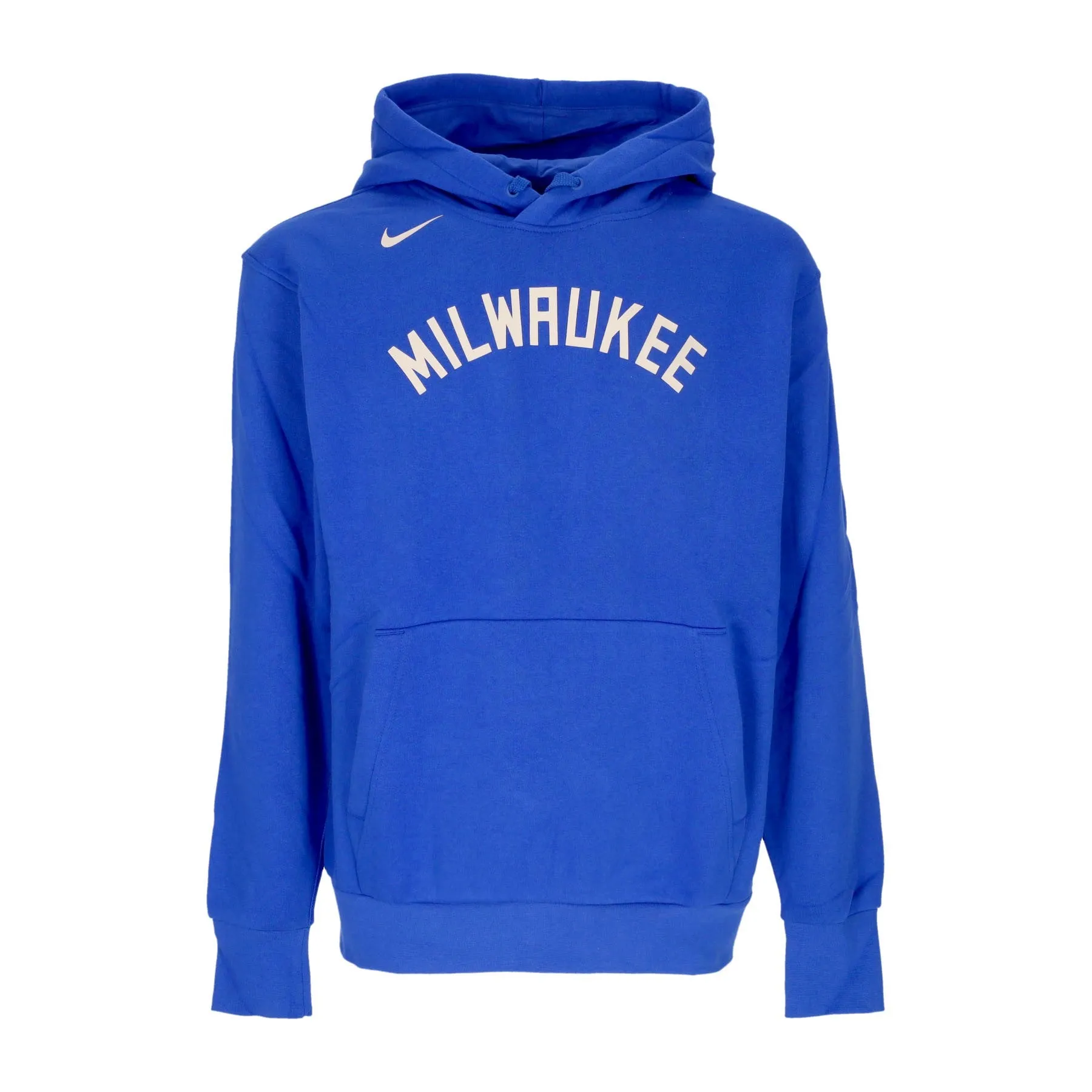 Felpa Cappuccio Uomo Nba City Edition Essential Fleece Hoodie Milbuc Game Royal