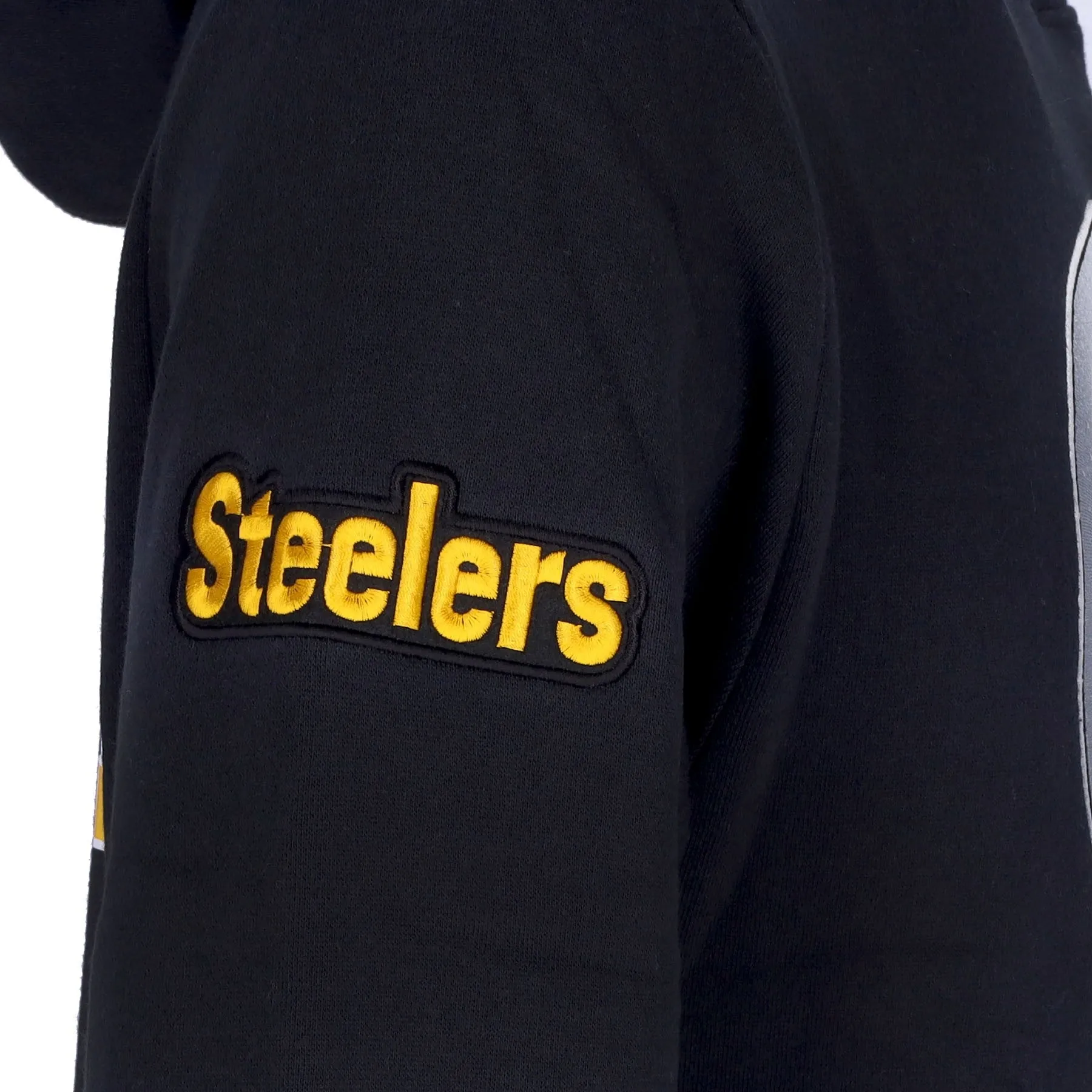 Felpa Cappuccio Uomo Nfl Team Origins Fleece Hoodie Pitste Black