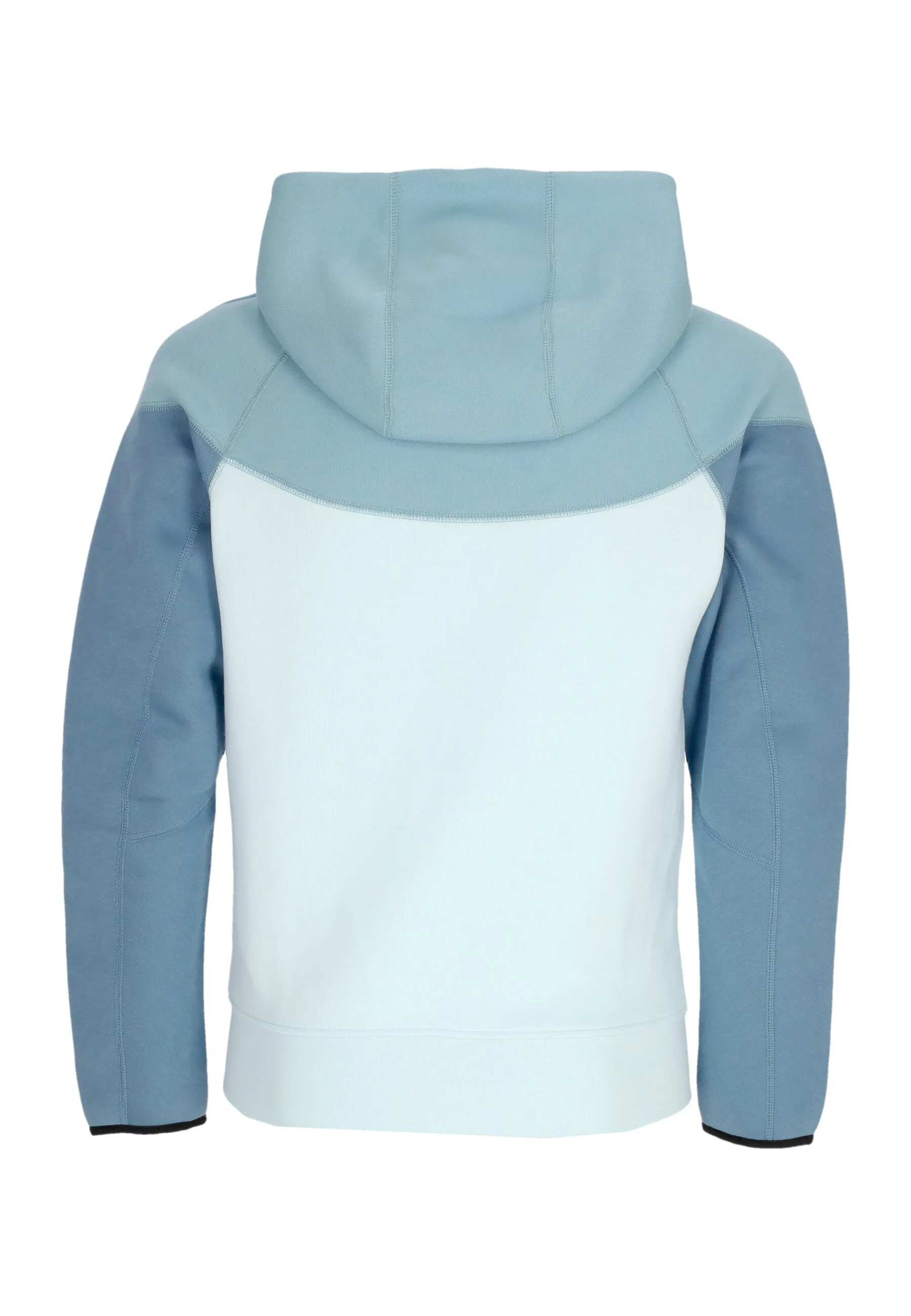 Felpa Leggera Cappuccio Zip Uomo Tech Fleece Windrunner Full-zip Hoodie Denim Turq/glacier Blue/black