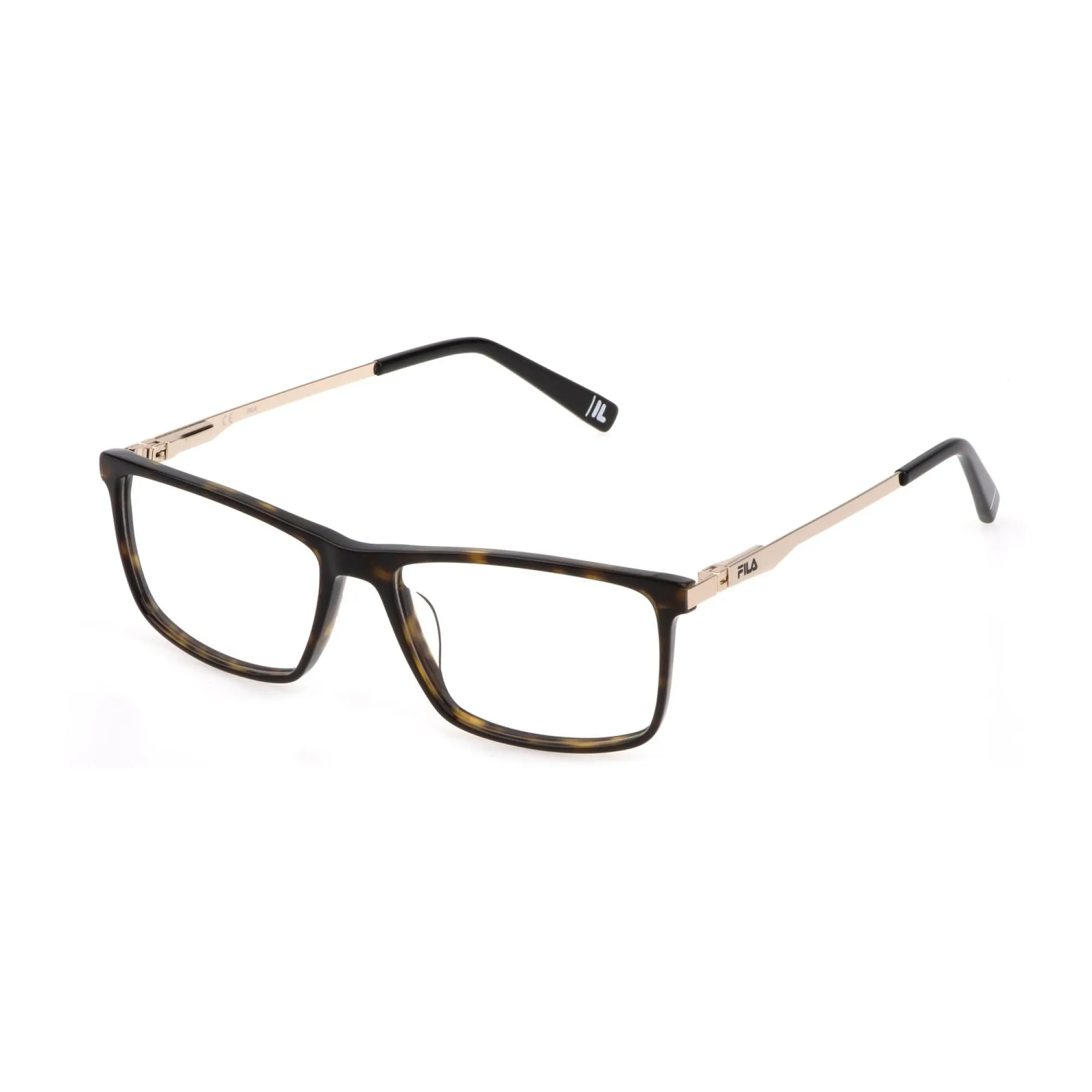  Fila VFI296 Classic 0722 Avana Scuro Lucido | Occhiale Da Vista Uomo 