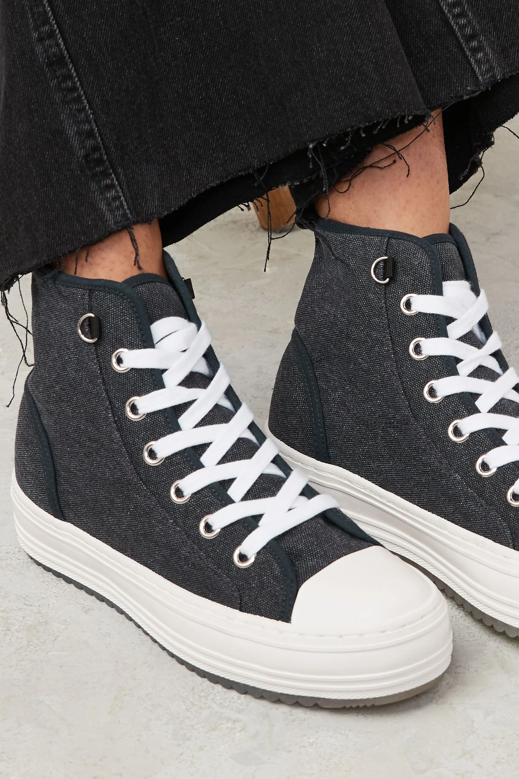 Forever Comfort® - Scarpe da baseball alte con suola spessa    