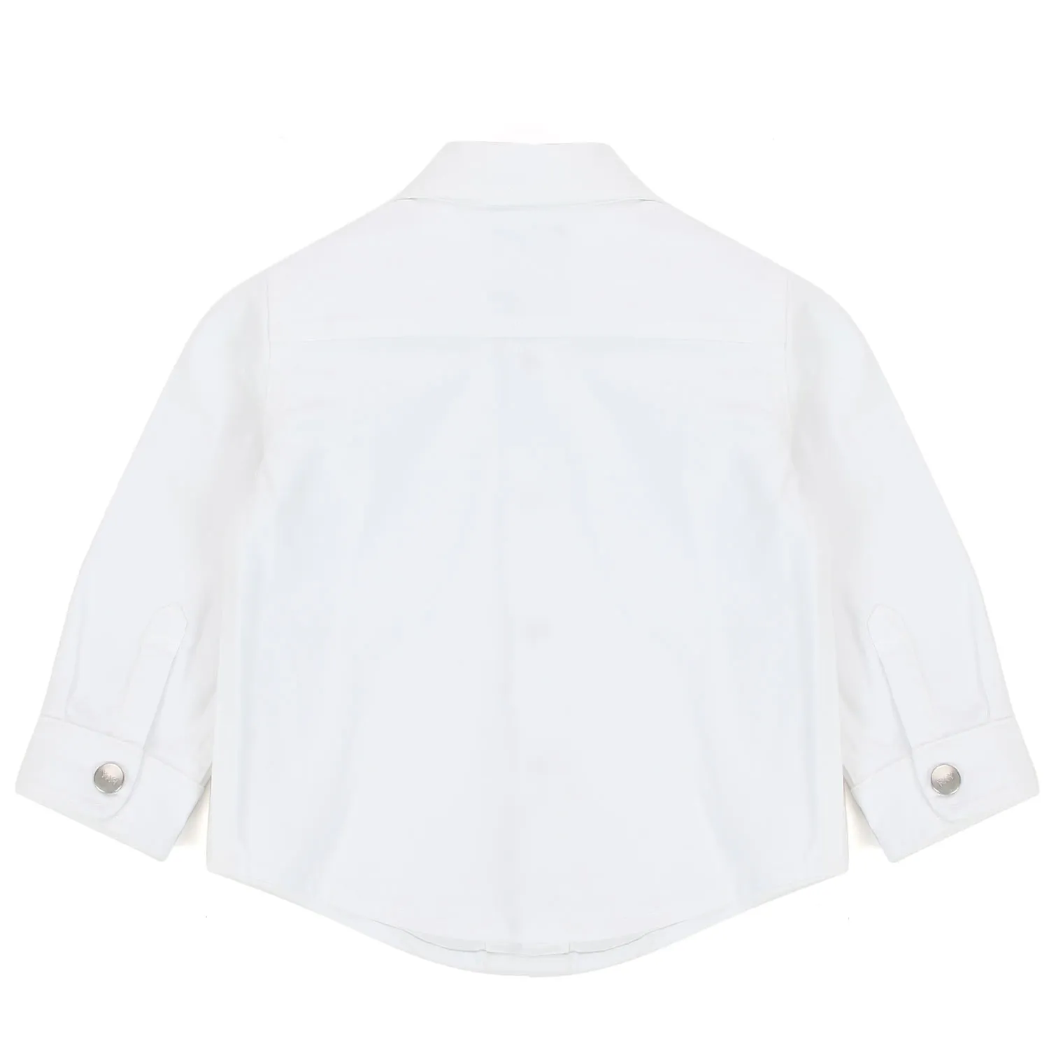 Giacca Camicia Bianca Bambino E Bebè