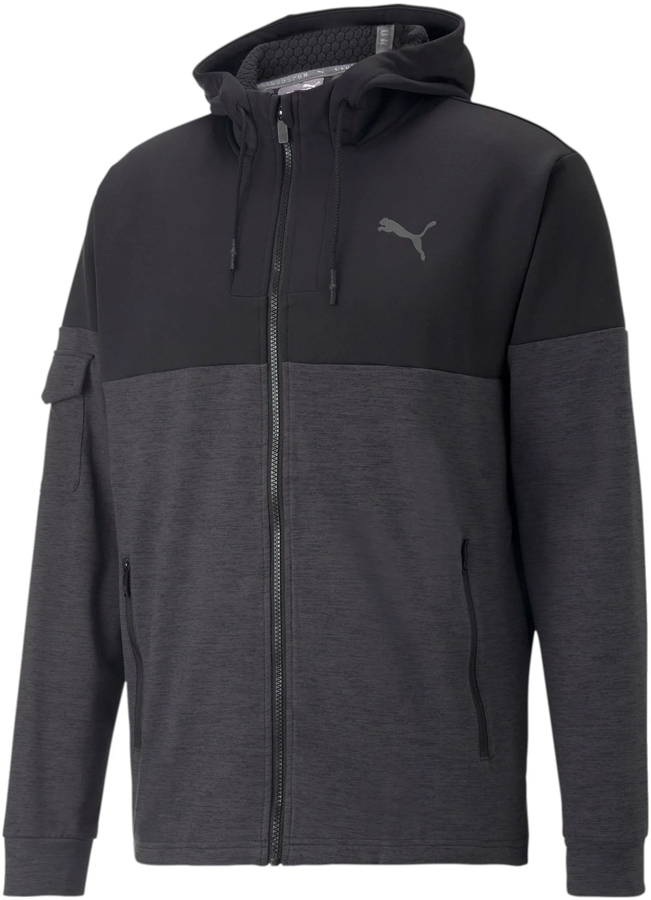 Giacche con cappuccio Puma TRAIN Q4 CLOUDSPUN JACKET