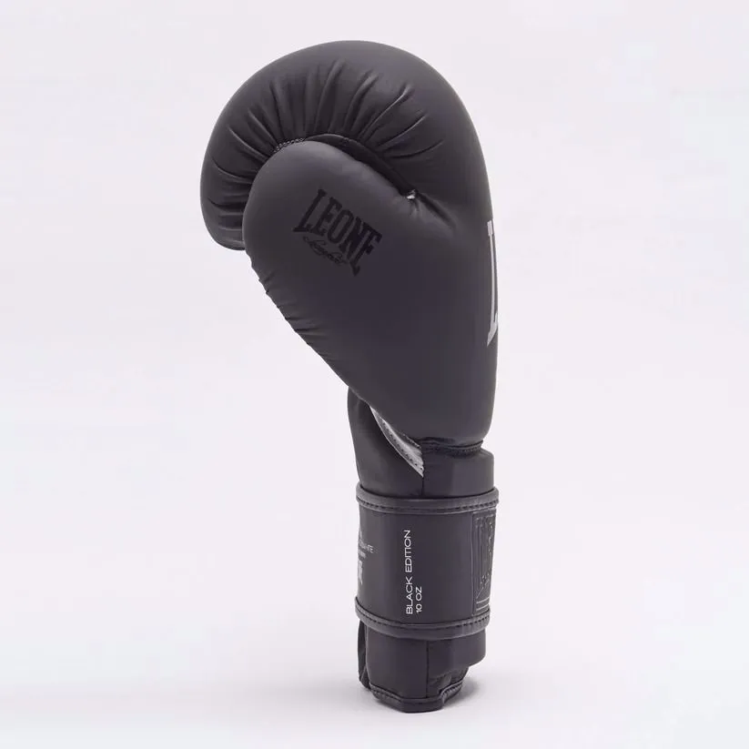 GUANTI LEONE DA BOXE B&W NERO GN059