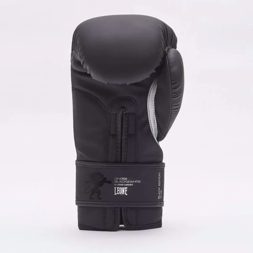 GUANTI LEONE DA BOXE B&W NERO GN059