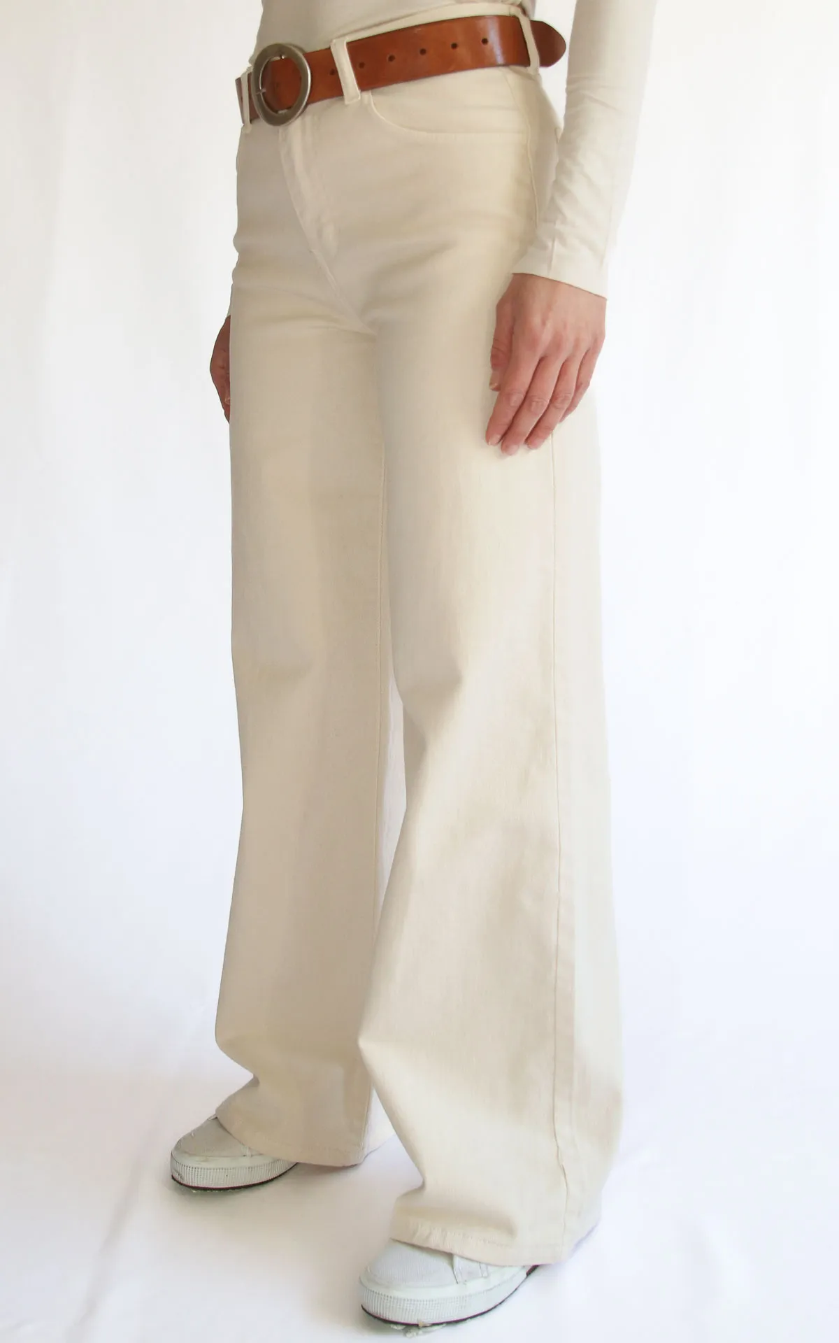 Initial – Pantalone palazzo – Panna