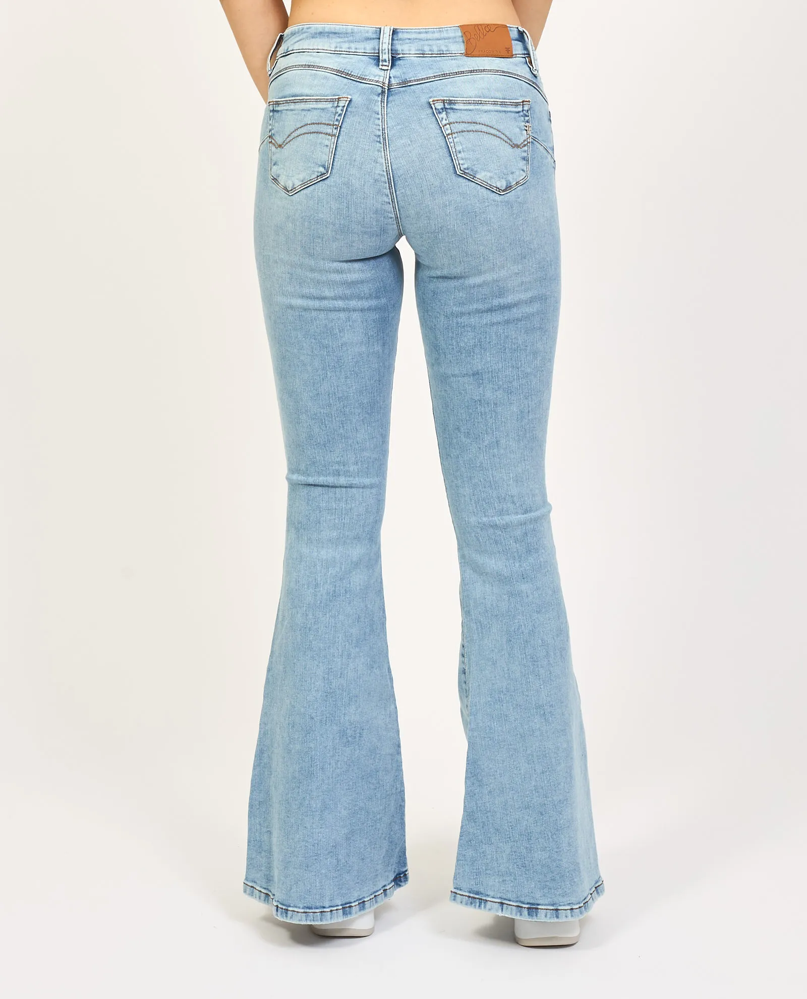 Jeans donna Fracomina modello skinny a palazzo