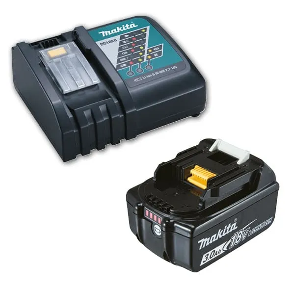 KIT ENERGY 18V 3,0Ah + CARICABATTERIE RAPIDO MAKITA 