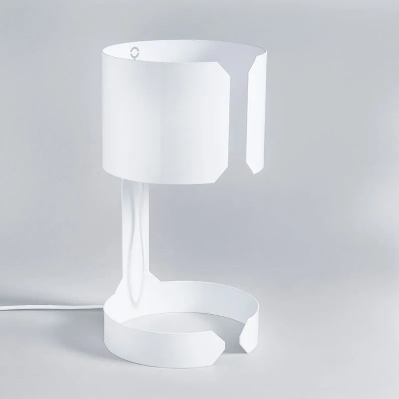 Lampada da tavolo design bianco - Waltz