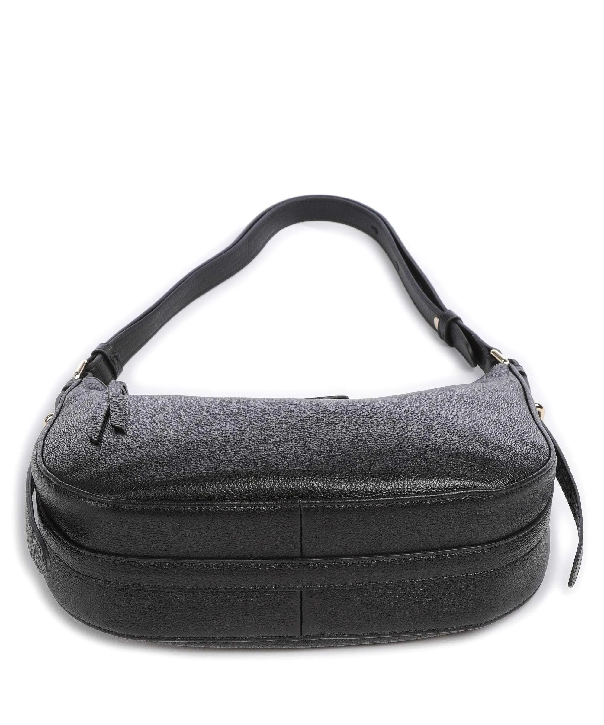 Lancaster Dune Borsa a spalla pelle di vacchetta grana nero  