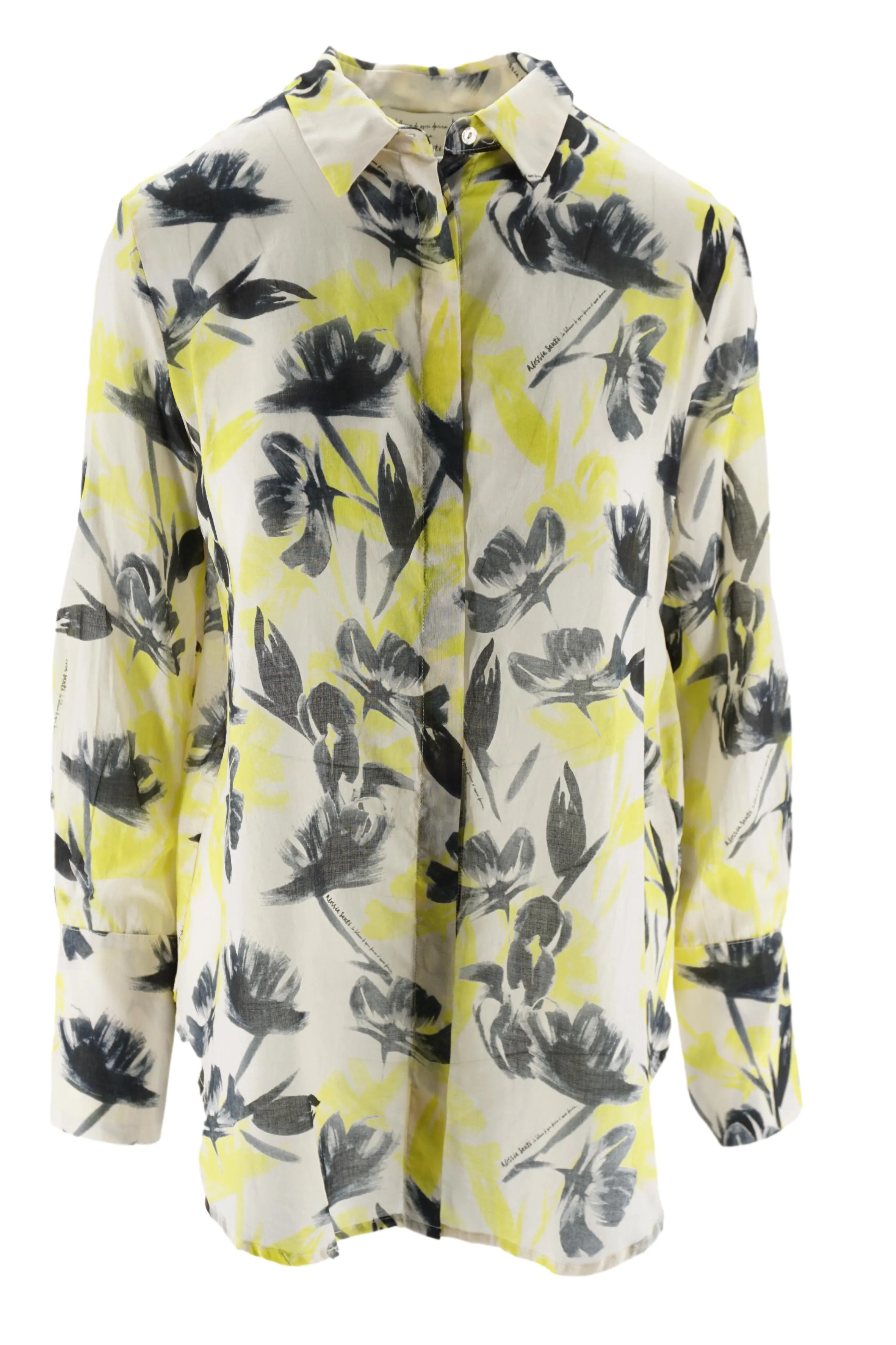 Light Shirt with Pattern / Yellow