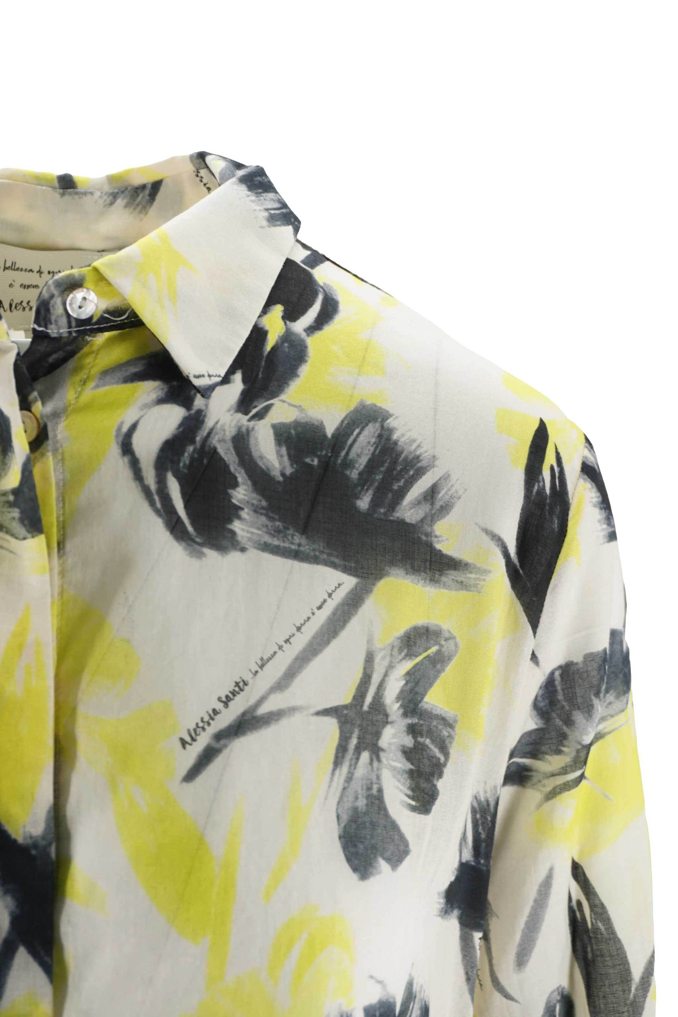 Light Shirt with Pattern / Yellow
