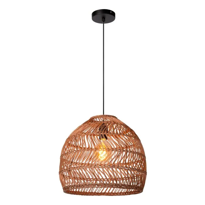 Lucide MOLOKO Lampadario a sospensione Nero, 1-Luce