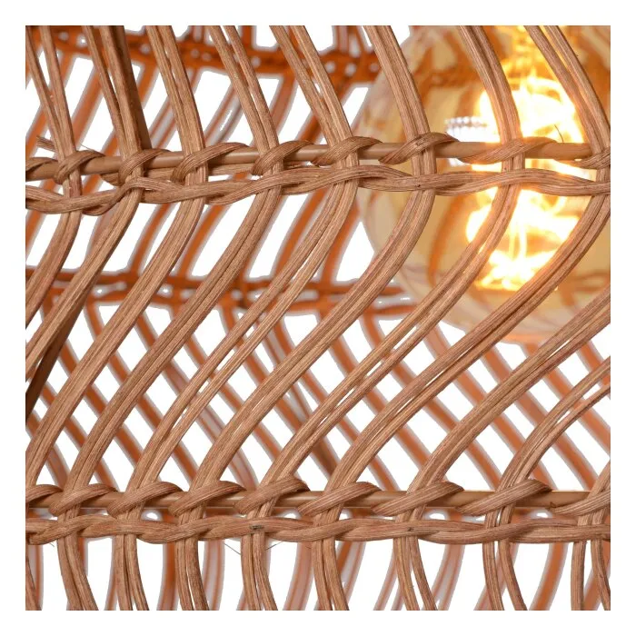Lucide MOLOKO Lampadario a sospensione Nero, 1-Luce