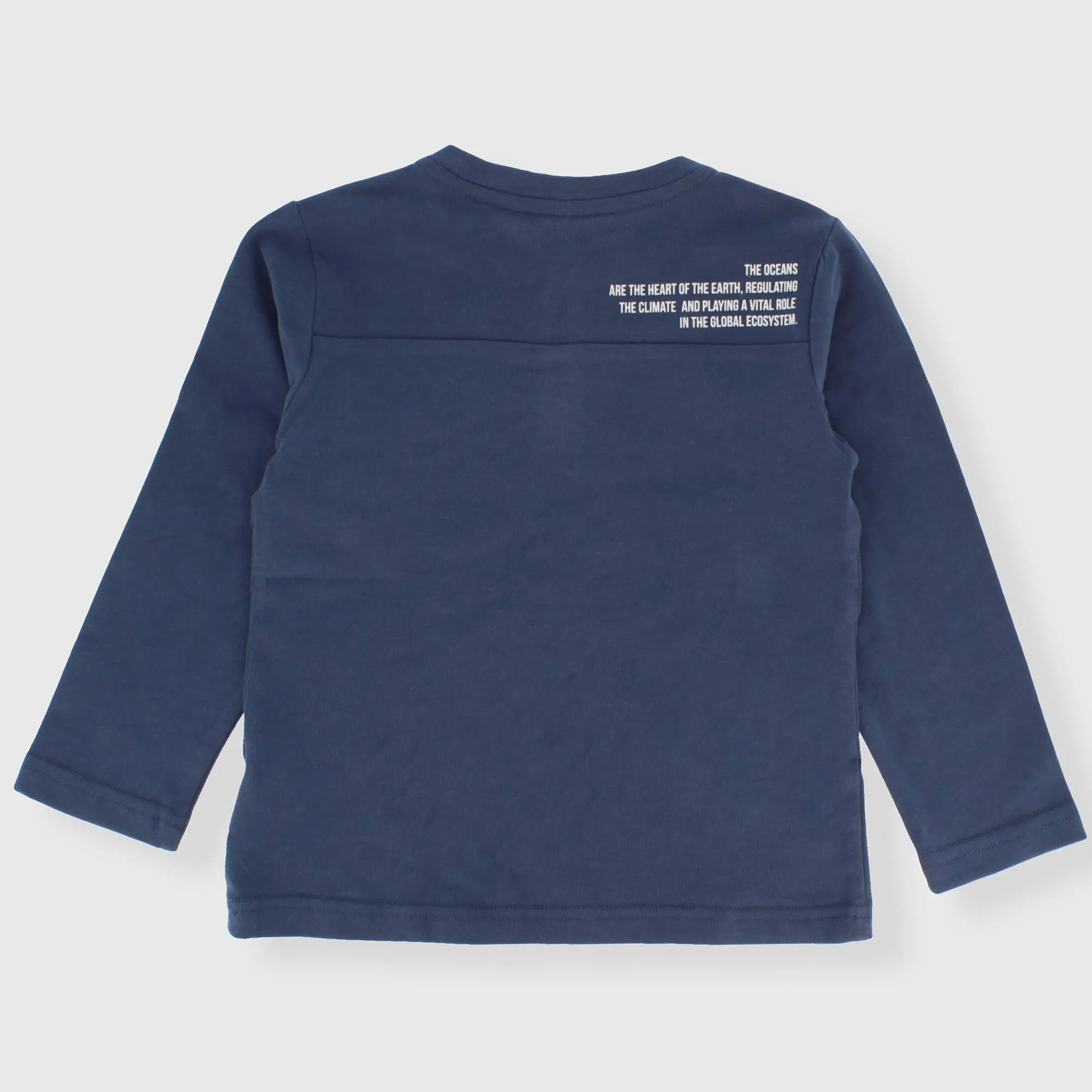 Maglietta in jersey da bambino, BLU            
