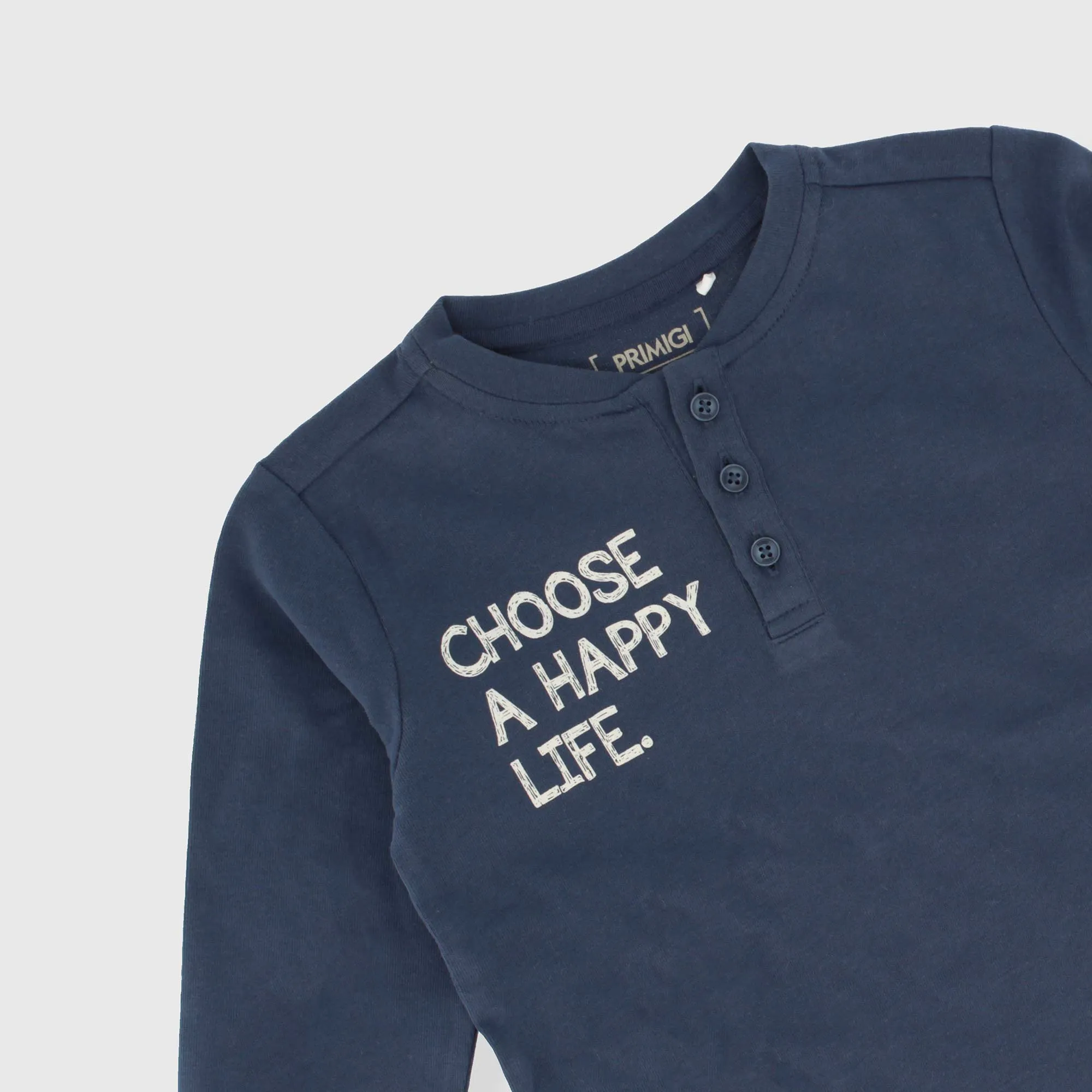 Maglietta in jersey da bambino, BLU            