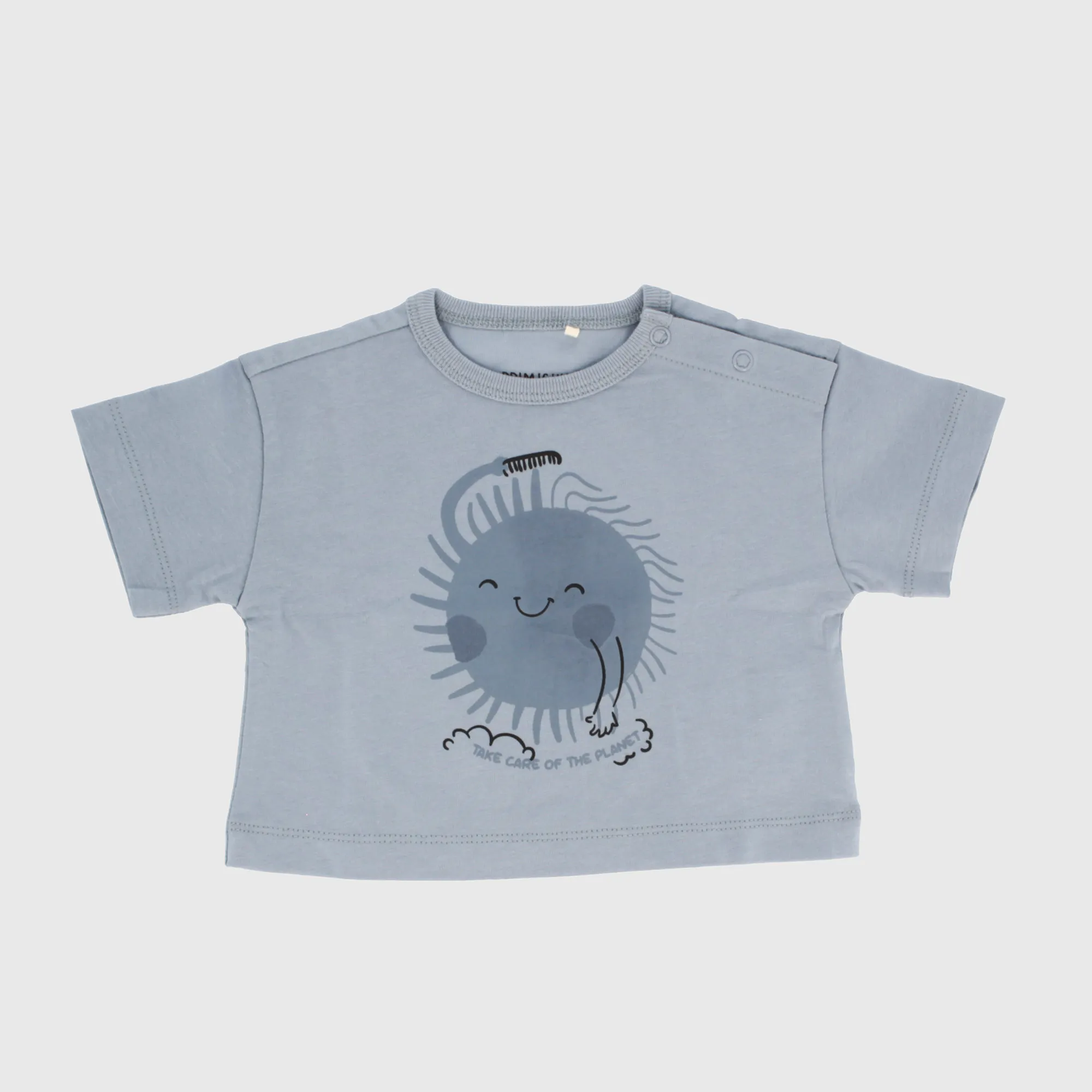 Maglietta in jersey da neonato, blu            
