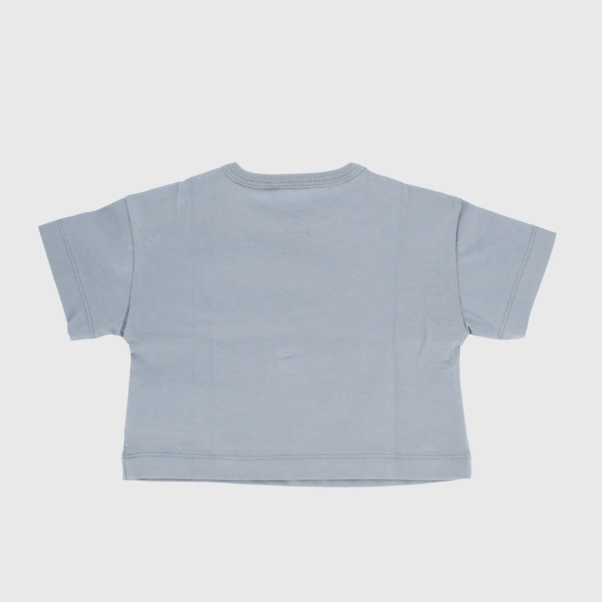 Maglietta in jersey da neonato, blu            