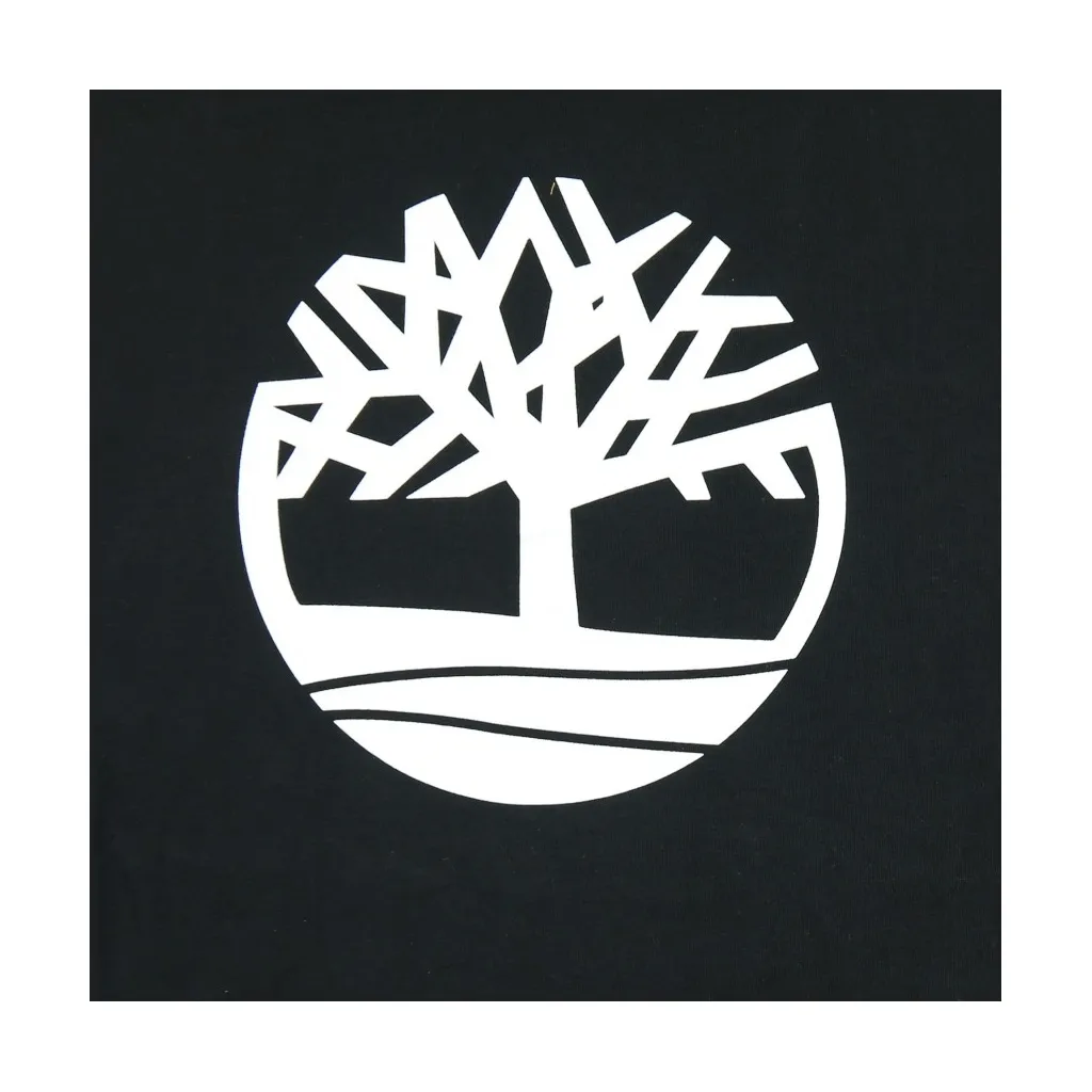 MAGLIETTA K-R BRAND TREE TEE BLACK