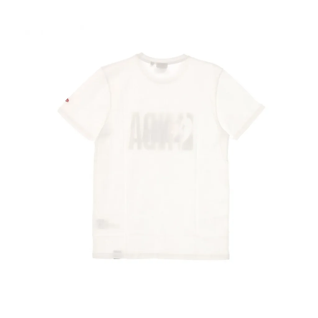 MAGLIETTA NBA LOGO TEE WHITE