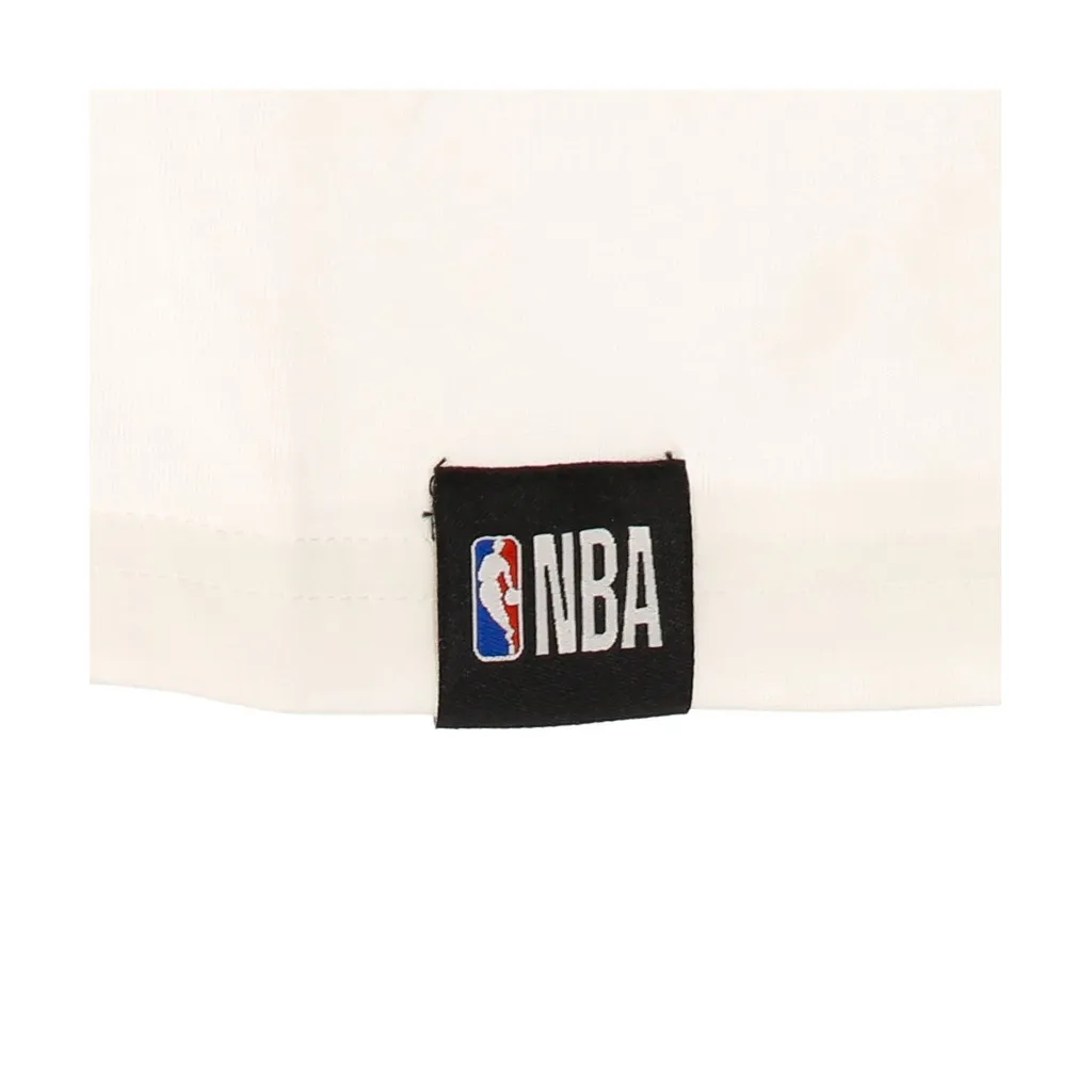 MAGLIETTA NBA LOGO TEE WHITE