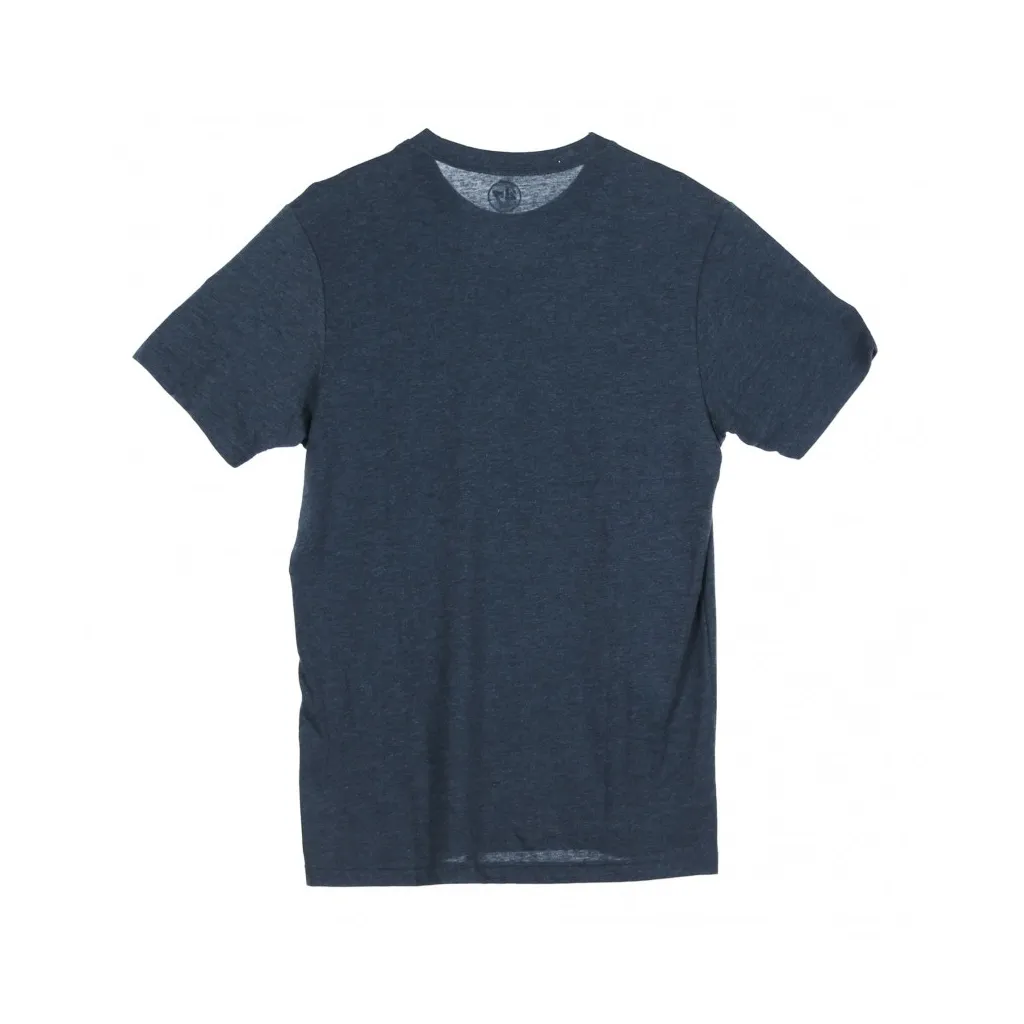 MAGLIETTA T-SHIRT CLUB CLECAV NAVY HEATHER/GOLD/WINE
