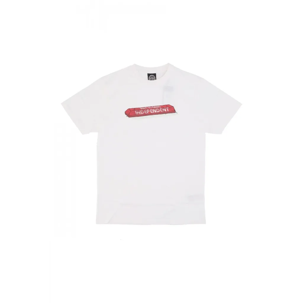 maglietta uomo btg curb front tee WHITE