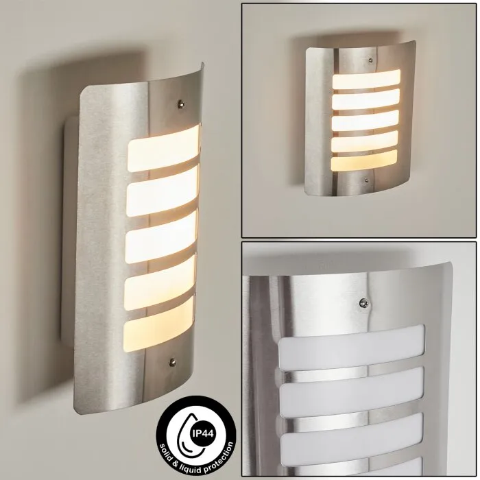 Maleny Applique da esterno Acciaio inox, 1-Luce